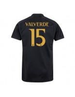 Real Madrid Federico Valverde #15 Kolmaspaita 2023-24 Lyhythihainen